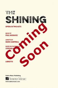 The Shining libretto | coming soon